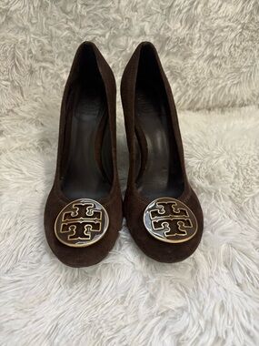 Tory Burch Sally Brown wedges 7.5